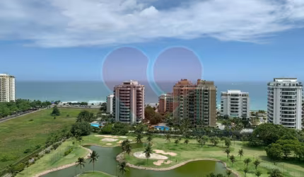 Cobertura pronto para morar Golden Green Vista Mar e Lagoa.