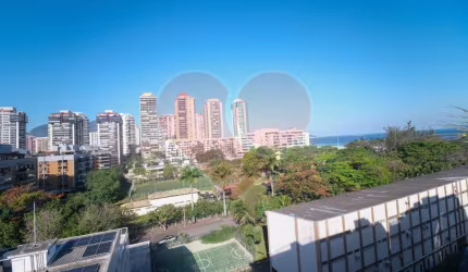 Cobertura duplex pronta para morar com vista mar Praia da Barra posto 5