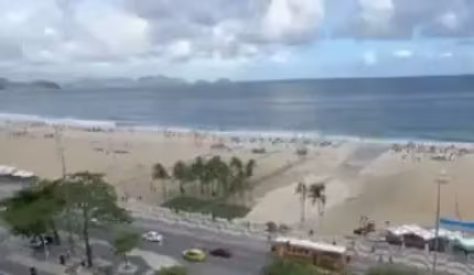 Lindo Double suíte pronto para morar Avenida Atlântica.