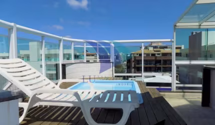 COD 1120- Cobertura Duplex- Passagem,  Cabo Frio