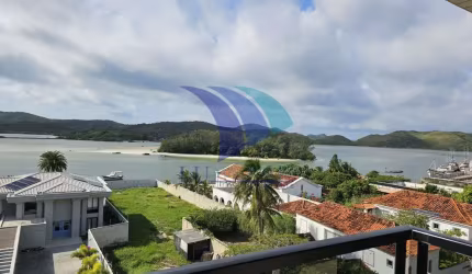 COD 1250- VENDA- Cobertura Duplex- Vista Ilha do Japonês, Passagem- Cabo Frio, RJ