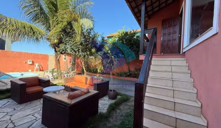 COD 1590- Locação Fixa- Casa Duplex com piscina, Condomínio dos Pássaros