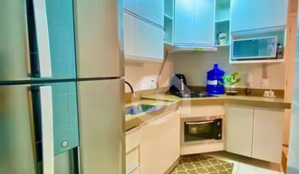 Apartamento com 2 dormitórios à venda, 45 m² por R$ 260.000 - Cariobinha - Americana/SP
