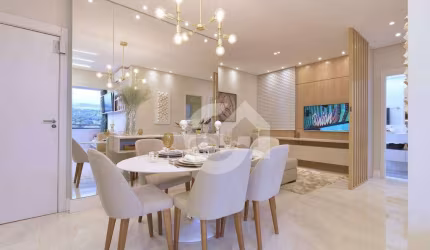 Apartamento com 3 dormitórios à venda, 72 m² por R$ 435.000 - Residencial Dona Margarida - Santa Bárbara D'Oeste/SP