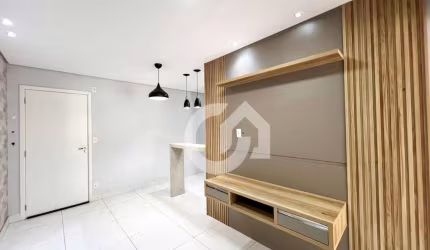 Apartamento com 3 dormitórios para alugar, 72 m² por R$ 3.530,00/mês - Santa Cruz - Americana/SP
