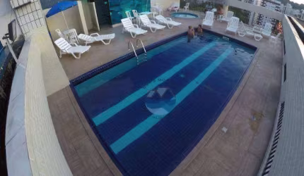 Flat com 1 dormitório, 39 m² - venda por R$ 250.000,00 ou aluguel por R$ 2.950,00/mês - Centro - São Vicente/SP