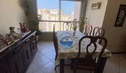 BELO APARTAMENTO – SALA 3 AMBIENTES – 3 DORMITÓRIOS - ANA COSTA – 129m²