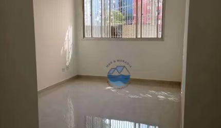 Apartamento com 2 dormitórios à venda, 58 m² por R$ 244.000,00 - Saboó - Santos/SP