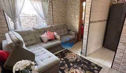 Casa com 3 dormitórios à venda, 109 m² por R$ 356.000,00 - Parque Bitaru - São Vicente/SP