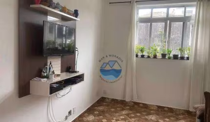 Apartamento com 2 dormitórios à venda, 65 m² por R$ 320.000,00 - Macuco - Santos/SP