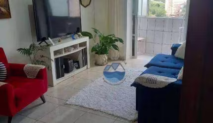 Apartamento com 1 dormitório à venda, 69 m² por R$ 223.000,00 - Itararé - São Vicente/SP