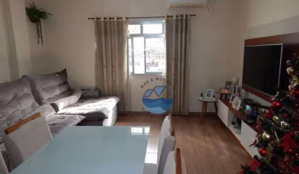 Sobrado com 2 dormitórios à venda, 73 m² por R$ 318.000,00 - Santa Maria - Santos/SP