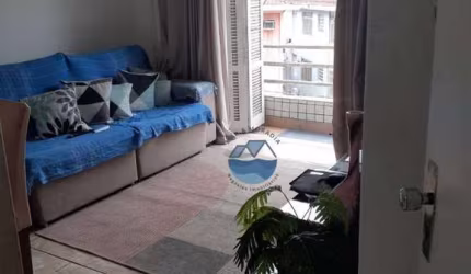 Apartamento com 1 dormitório à venda, 57 m² por R$ 210.000,00 - Itararé - São Vicente/SP