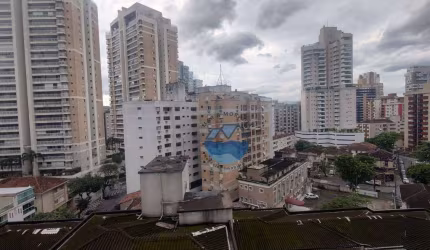 Apartamento com 2 dormitórios à venda, 109 m² por R$ 1.500.000,00 - Gonzaga - Santos/SP
