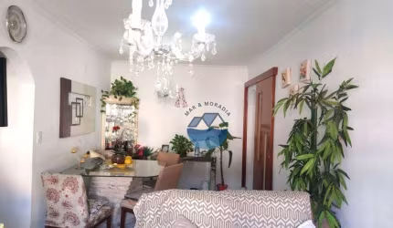 Apartamento à venda com GARAGEM FECHADA, Embaré em Santos!
