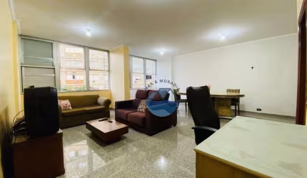 Apartamento com 2 dormitórios, 110 m² - venda por R$ 550.000,00 ou aluguel por R$ 4.024,00/mês - José Menino - Santos/SP
