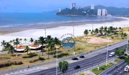 Flat com 1 dormitório à venda, 45 m² por R$ 190.000,00 - Itararé - São Vicente/SP