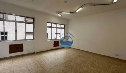 Sala para alugar, 43 m² por R$ 1.900/mês - Boqueirão - Santos/SP
