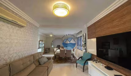 Apartamento com 3 dormitórios à venda, 160 m² por R$ 1.400.000,00 - Ponta da Praia - Santos/SP