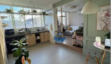 Kitnet com 1 dormitório à venda, 34 m² por R$ 403.000,00 - José Menino - Santos/SP