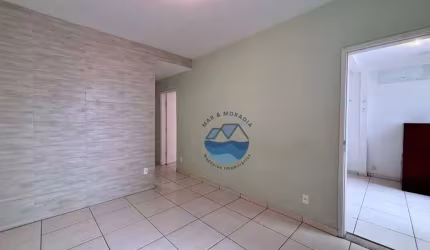 Apartamento com 1 dormitório para alugar, 60 m² por R$ 3.300,02/mês - José Menino - Santos/SP