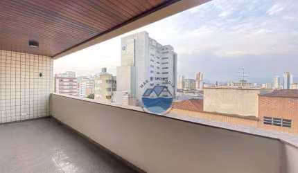 Apartamento com 3 dormitórios à venda, 163 m² por R$ 1.080.000,00 - Boqueirão - Santos/SP