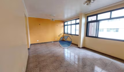 Apartamento para alugar, 140 m² por R$ 6.300,02/mês - José Menino - Santos/SP