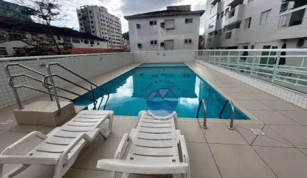 Apartamento com 1 dormitório à venda, 84 m² por R$ 500.000,00 - Campo Grande - Santos/SP