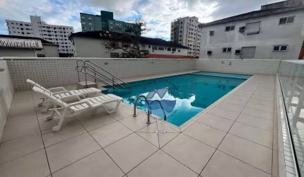 Apartamento com 1 dormitório à venda, 84 m² por R$ 495.000,00 - Campo Grande - Santos/SP
