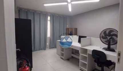 Sala, 90 m² - venda por R$ 287.000,00 ou aluguel por R$ 2.500,02/mês - Centro - Santos/SP