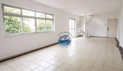 Apartamento Duplex com 5 dormitórios à venda, 208 m² por R$ 960.000,00 - Embaré - Santos/SP