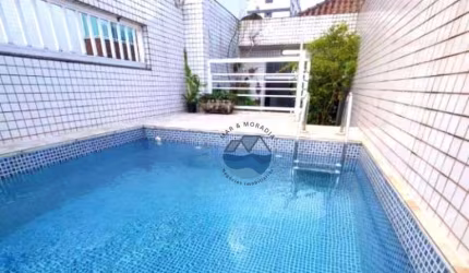Luxuosa Casa Triplex à Venda no Bairro Aparecida - Santos