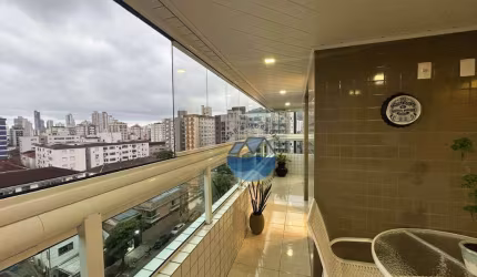 Apartamento com 2 dormitórios à venda, 92 m² por R$ 900.000,00 - Campo Grande - Santos/SP