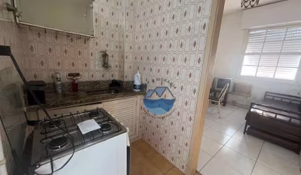 Apartamento com 1 dormitório à venda, 59 m² por R$ 330.000,00 - Boqueirão - Santos/SP