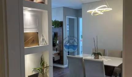 Apartamento com 2 dormitórios à venda, 44 m² por R$ 295.000,00 - Castelo - Santos/SP