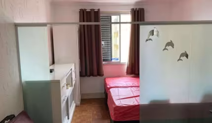 Kitnet com 1 dormitório à venda, 40 m² por R$ 185.000,00 - Centro - São Vicente/SP
