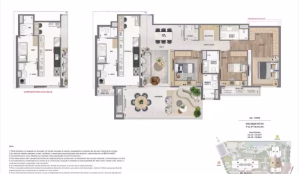 Oportunidade: Cobertura linear na Barra da Tijuca, Cond. Concept, 3 suítes, 287m, 4 vagas, lindo lazer