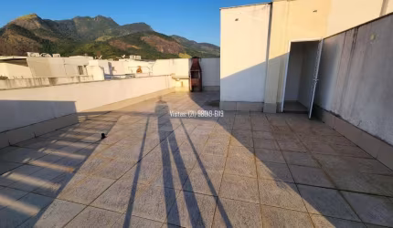 Imperdível: Cobertura na Freguesia de Jacarepaguá, 3 suítes, 154m, com financiamento até 90%