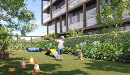 Entrada só 12%: Casa (townhouse) de 1 quarto no Cidade Arte, Arte Wave, Centro Metropolitano da Barra