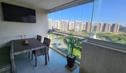Oportunidade: Apartamento de 3 quartos no Condomínio Barra Central Park, andar alto, linda vista