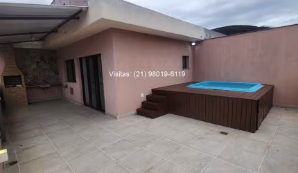 Oportunidade: Cobertura no Mio, 164m, já com piscina e churrasqueira e armários, financia e aceita FGTS