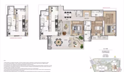 Oportunidade: Cobertura linear na Barra da Tijuca, Cond. Concept, 3 suítes, 287m, 4 vagas, lindo lazer