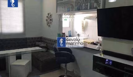 Apartamento com 2 dormitórios à venda, 48 m² por R$ 213.000,00 - Reserva Sul Condomínio Resort - Ribeirão Preto/SP