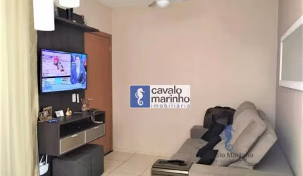 Apartamento com 2 dormitórios à venda, 48 m² por R$ 250.000,00 - Residencial Jequitibá - Ribeirão Preto/SP