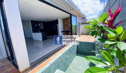 Casa com 3 dormitórios à venda, 194 m² por R$ 1.560.000,00 - Condomínio Quinta dos Ventos  - Ribeirão Preto/SP