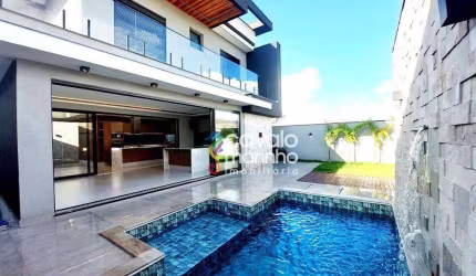 Casa com 3 dormitórios à venda, 306 m² por R$ 2.690.000,00 - Condomínio Quinta dos Ventos  - Ribeirão Preto/SP
