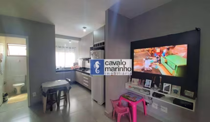 Apartamento com 2 dormitórios à venda, 51 m² por R$ 220.000,00 - Bonfim Paulista - Jardim Santa Cecília - Ribeirão Preto/SP