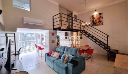 Apartamento com 1 dormitório para alugar, 70 m² por R$ 3.354,00/mês - Jardim Nova Aliança Sul - Ribeirão Preto/SP