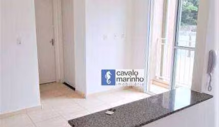 Apartamento com 2 dormitórios para alugar, 48 m² por R$ 2.062,52/mês - Bonfim Paulista - Quali Residencial - Ribeirão Preto/SP