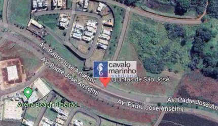 Terreno à venda, 334 m² por R$ 320.000 - Quintas de São José - Ribeirão Preto/SP